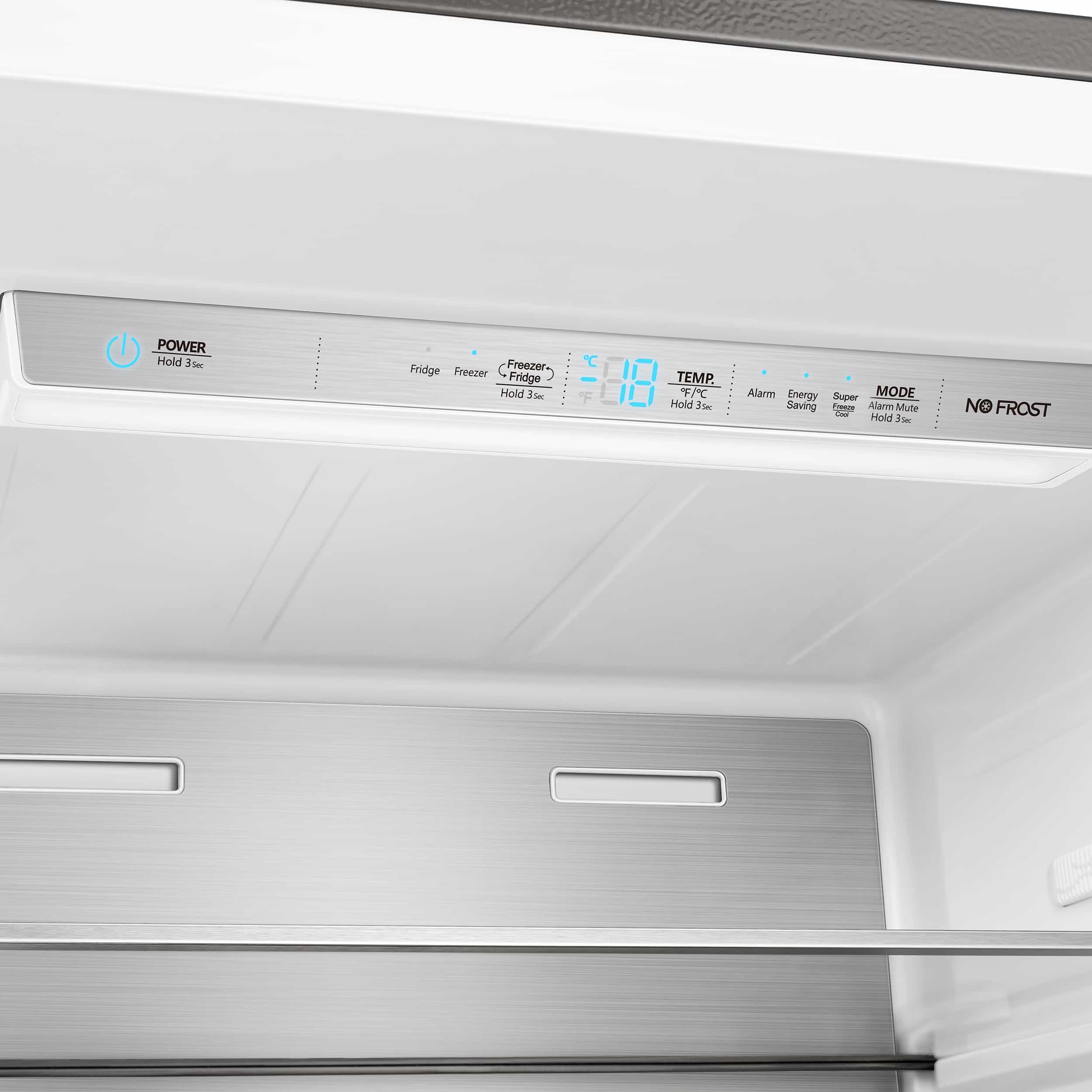 Forno 60-Inch Maderno 2-Piece Convertible Built-In Refrigerator/Freezer with Decorative Grille Trim, 27.2 cu.ft. (FFFFD1722-60S)